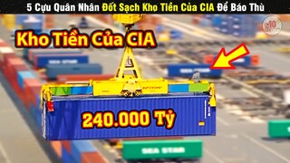 Review Phim 5 Anh Em Siêu Nhân Xóa Sổ Kho Tiền 10 Tỷ USD Của C.I.A | Tóm Tắt Phim