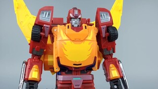 การเสียรูปแบบบูรณาการของรถอร่อยแค่ไหน? พิมพ์ซ้ำ DX9 Rodimus แกะกล่อง-Liu Gemo Play