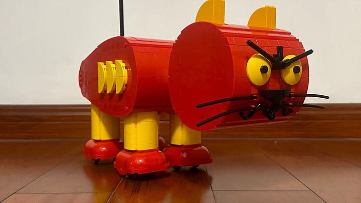 Take you back to your childhood at a glance! "Tom and Jerry" remote control robot cat, Onebrick's MO