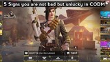 5 Signs you are not bad but simply unlucky at COD MOBILE