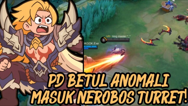 KE PD AN MASUK-MASUK TURRET MARTIS ANOMALI🤣🤣 - MLBB EXE