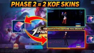 CONFIRMED TRICK TO GET FREE KOF SKINS & EPIC SKINS FROM KOF BINGO TICKETS | KOF BINGO EVENT | MLBB