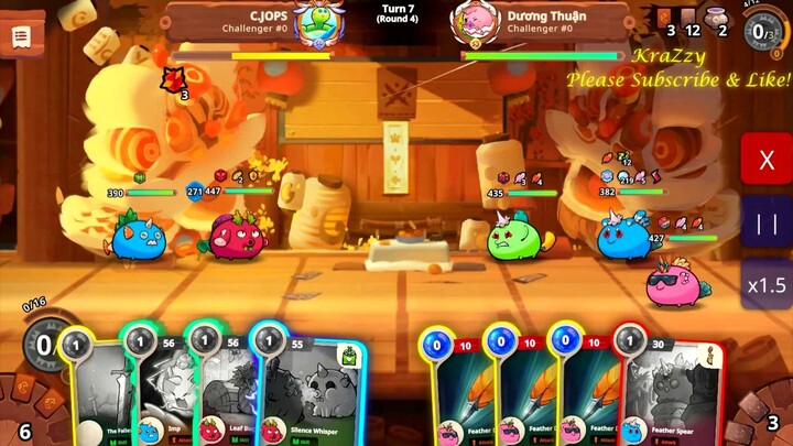 AXIE ORIGIN FEATHER FAN BUILD RARE ERA SEASON 7