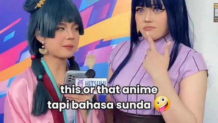 This or That Anime tapi Basa Sunda