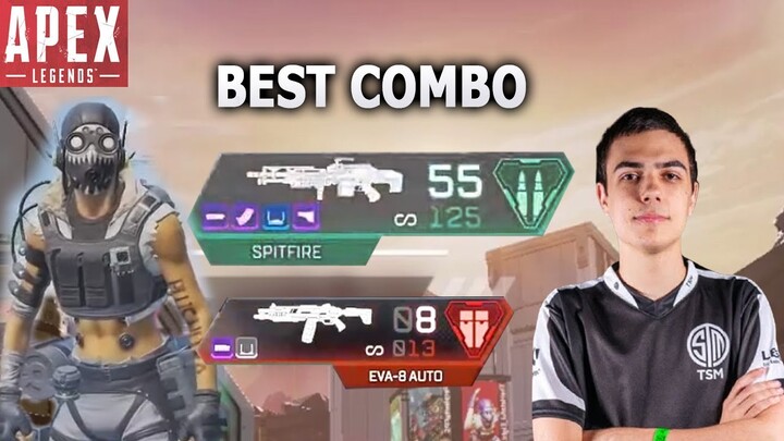 TSM ImperialHal shows his best weapon combo to win in Apex Legends