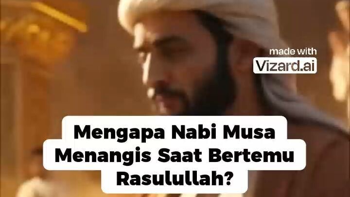 Mengapa Nabi Musa Menangis Saat Bertemu Rasulullah