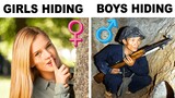 BOYS vs GIRLS in a nutshell 3