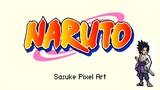Sasuke Pixel Art | Naruto Shippuden