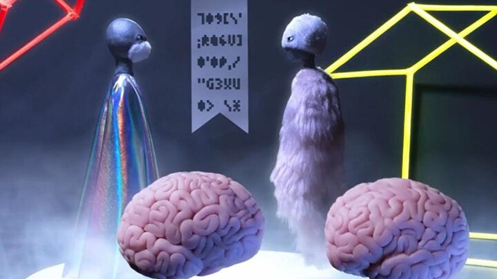 When humanity’s evolution leaves only the brain, even our sense of beauty becomes grotesquely warped
