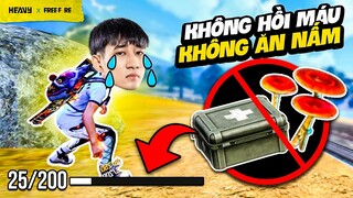 FREE FIRE | Không hồi máu, không ăn nấm, chỉ được HỒI SINH BẰNG XU và cái KẾT ĐẮNG | HEAVY