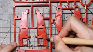 Watch the whole process of making Bandai MG card version of ZZ Gundam in one episode