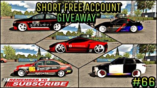 [🔴Short Free Account Giveaway ] [ Rare Design+Glitch Car ] Car Parking Multiplayer 4.7.4