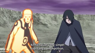 Momen ketika Naruto dan Sasuke melawan Jigen part 1