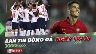 Bản tin Bóng Đá ngày 10/10 | Tuyển Anh đại thắng 5 sao; Ronaldo 'nổ súng', Bồ Đào Nha vùi dập Qatar