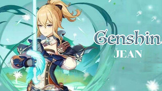 【Gaming】【Genshin】Characters demo 【Jean: Let The Wind Lead】
