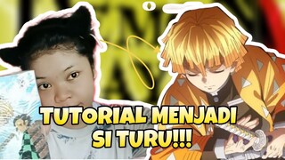 (MAKEUP COSPLAY) || Cewek Ini Cosplay Zenitsu Male?? ||