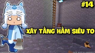 SINH TỒN VƯƠNG QUỐC SA MẠC - TẬP 14: MEOWPEO LÀM ĐƯỜNG HẦM TRÚ ẨN BÃO CÁT KIÊN CỐ TRONG MINI WORLD