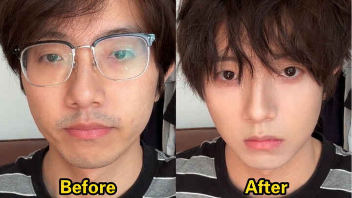 Average Guy Transforms into a Japanese-style Handsome Man