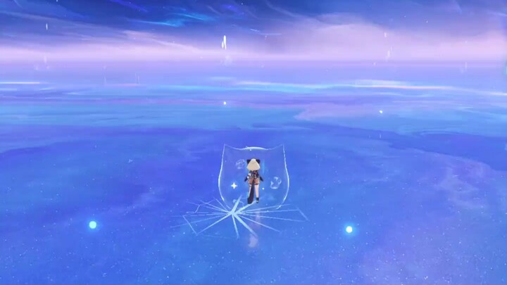 Early tame video of Satsuki taming the Star-swallowing Whale