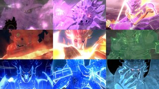 All Susanoo Ultimate & Team Ultimate Jutsus (Ultimate Jutsu Evolution)