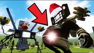 ทีวีเเมน...ซานต้า...!!! TV MAN SANTA ...!!!