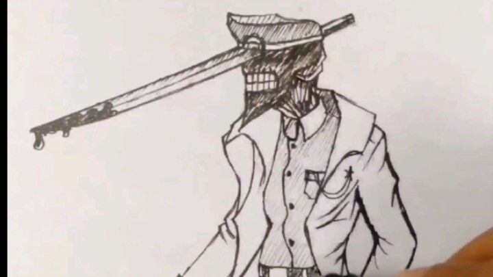 Drawing KATANA MAN