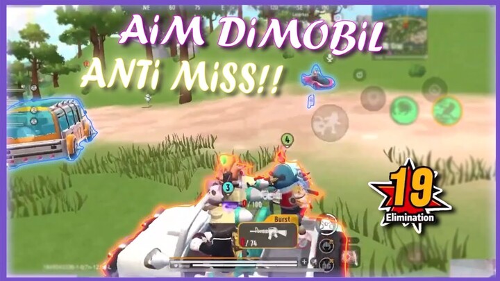 19KILL!! ADU AIM DIATAS MOBIL LAWAN 3 TEAM!! - Sausage Man Indonesia