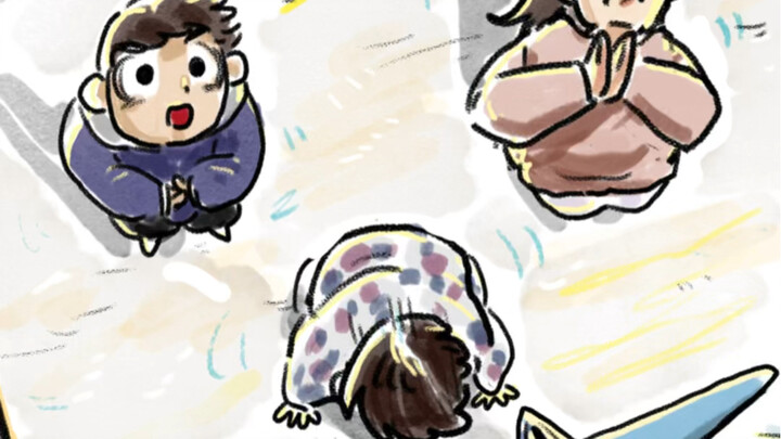 Từ nay thần linh lại có thêm ba tín đồ nhỏ.