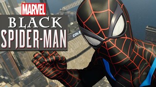 Black Spiderman - Epic Combat, Stealth & Free Roam Gameplay (Spider-Man PS4)