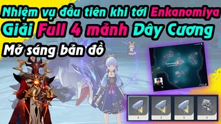 Full chi tiết 4 mảnh "Dây Cương" Enkanomiya | Hướng dẫn mở sáng map | Inazuma Genshin Impact