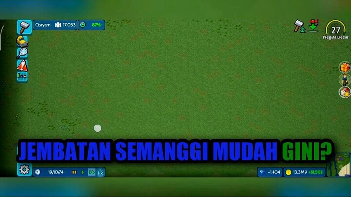 🏗️ BIKIN JEMBATAN SEMANGGI GAMPANG! Ini Triknya