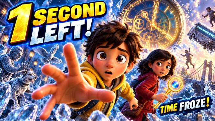 Time Stopped 1 SECOND Before Disaster! ⏰ | Kids Mystery Story