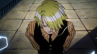 I thought Sanji would be very gorgeous, but he turned out to be very violent