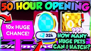 I Hatched *SECRET* Error Egg For 50 HOURS In Pet Simulator X!! (Roblox)