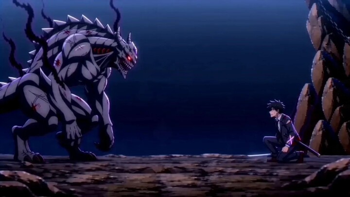 D rank hero defeated a s rank boss monster#animereels #OverpoweredMC #BetrayedHero #animefans #demon