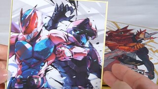 Chính thức được ủy quyền! Bộ giấy màu Kamen Rider Kuma rất dễ mở! 20 thiết kế hoàn toàn mới, trải ng