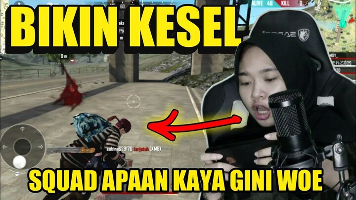 GAMEPLAY FREE FIRE KETEMU SQUAD BAIK BANGET - FREE FIRE INDONESIA