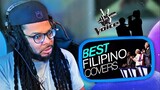BEST FILIPINO COVERS ON THE VOICE | MIND BLOWING - PART 1 (REACTION)