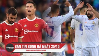 Bản tin Bóng Đá ngày 25/10 | Man United thua nhục nhã Liverpool; Real Madrid thắng dễ ở El Clasico