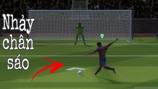 Cách đá penalty nhảy chân sáo trong DLS21(đá penalty lừa máy và đá online trong dream league soccer)