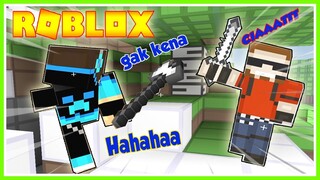 MAIN MINECRAFT TAPI DIROBLOX!!!! ROBLOX MIKOCIL