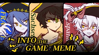 【ch/法/西/德】INTO THE GAME【meme】【1519年神罗选举】