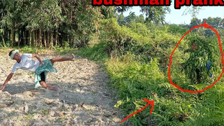 เล่นตลกรูปปั้น ใหม่ BUSHMAN เล่นตลก