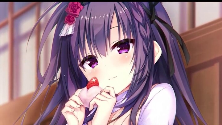 Why can't I have a strategy? Why don't you give her a route for such a cute girl? Let's talk briefly