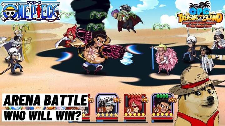 Arena Battle VS EiJun! Who Will Win? + SSS Blackbeard Full Awaken! OPG: Treasure Island Mobile
