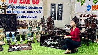 Nhiều SP Đẹp và Lạ 20/9 Ngân 0968877667 chào bán Bộ Bàn Đụt Chạm RỒNG, LƯ ĐỒNG HUẾ xưa