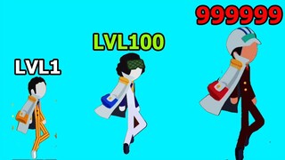Chiến Binh Người Que Tiến Hóa Sở Hữu 3 Đốc Hải Quân Mạnh Nhất Max LVL - Stickman Top Game