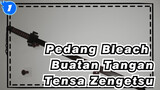Bleach | Pedang Ebony Tensa Zengetsu Buatan Tangan_1
