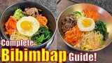 How to Make Healthy Korean Dolsot bibimbap & Bibimbap | 돌솥비빔밥