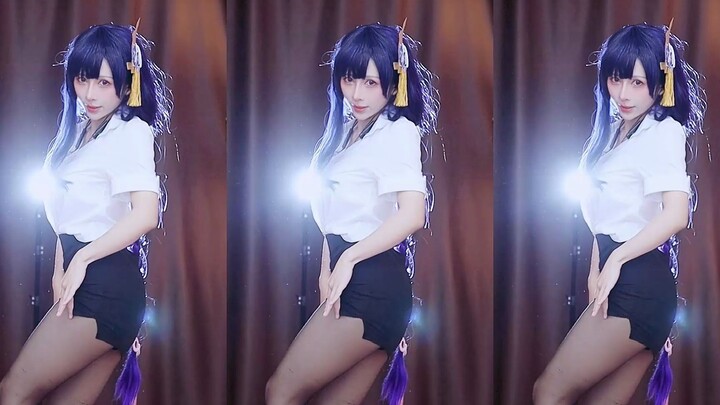 [Ying Er] Trang phục OL của Thunder General × Nhảy live room váy ngắn của AOA
